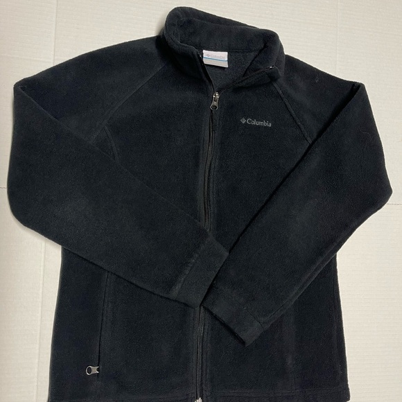 Columbia Kids Charcoal Fleece Jacket - Picture 2 of 8
